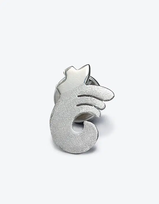 Saltaire Sterling Silver Tie Pin
