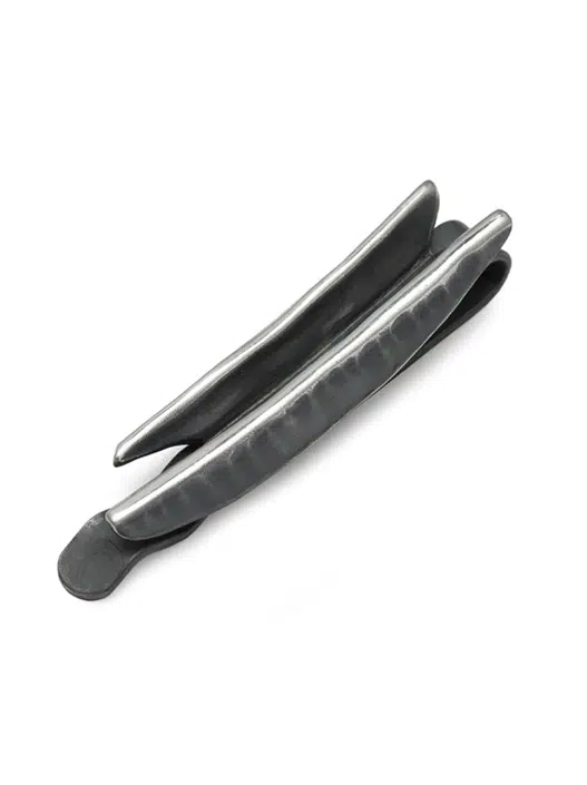 hand made oxidised jewellery design tie bar designed in Stromness, Orkney, Scotland
