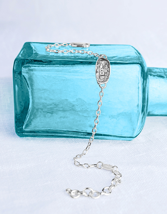 Stromness Hooses Bracelet made in sterling silver by Zoe in Stromness, Orkney, Scotland